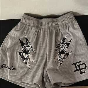 Men's Athletic Shorts - Light Gray